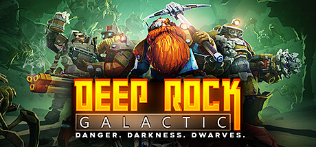 Steam header art for Deep Rock Galactic