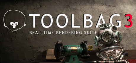 Steam header art for Marmoset Toolbag 3