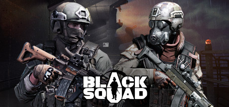 Steam header art for Black Squad
