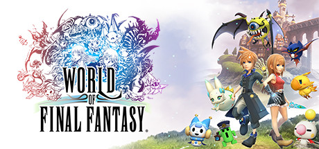 Steam header art for WORLD OF FINAL FANTASY