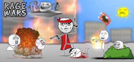 Steam header art for Rage Wars
