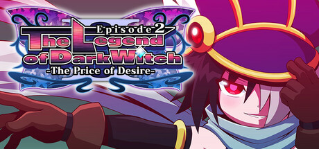 Steam header art for The Legend of Dark Witch 2 （魔神少女エピソード２）