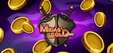 Steam header art for Midas Gold Plus - Idle Clicker