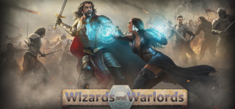 Steam header art for Wizards and Warlords