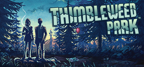 Steam header art for Thimbleweed Park
