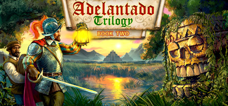 Steam header art for Adelantado Trilogy. Book Two