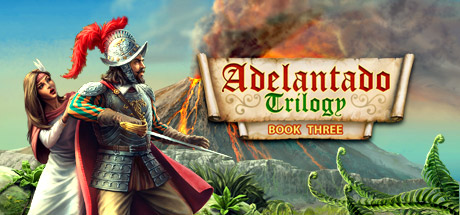 Steam header art for Adelantado Trilogy. Book Three