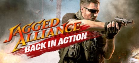 Steam header art for Jagged Alliance - Back in Action