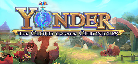 Steam header art for Yonder: The Cloud Catcher Chronicles