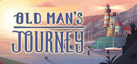 Steam header art for Old Man's Journey