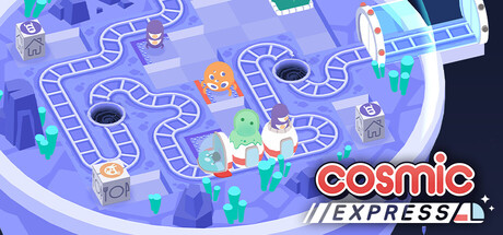 Steam header art for Cosmic Express