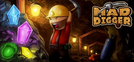 Steam header art for Mad Digger