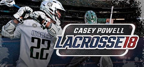 Steam header art for Casey Powell Lacrosse 18