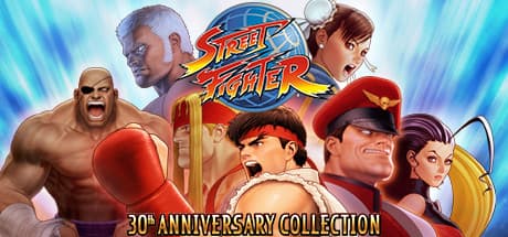 Steam header art for Street Fighter 30th Anniversary Collection