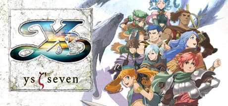 Steam header art for Ys SEVEN