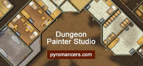 Steam header art for Dungeon Painter Studio