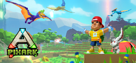 Steam header art for PixARK