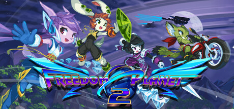 Steam header art for Freedom Planet 2