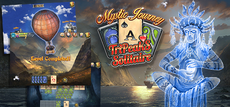 Steam header art for Mystic Journey: Tri Peaks Solitaire