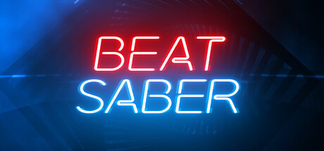 Steam header art for Beat Saber