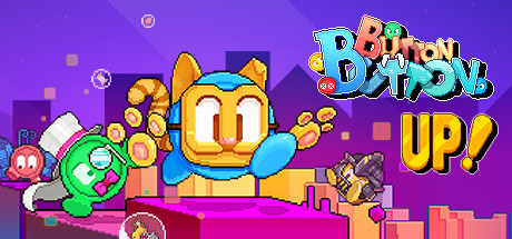 Steam header art for Button Button Up!