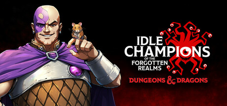 Steam header art for Idle Champions of the Forgotten Realms