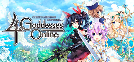Steam header art for Cyberdimension Neptunia: 4 Goddesses Online