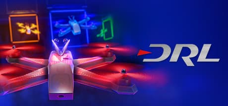 Steam header art for The Drone Racing League Simulator