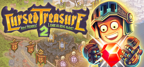 Steam header art for Cursed Treasure 2