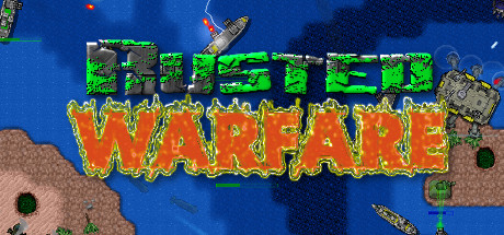 Steam header art for Rusted Warfare - RTS