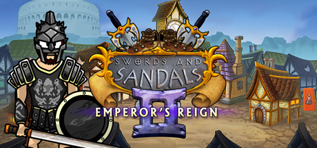 Steam header art for Swords and Sandals 2 Redux
