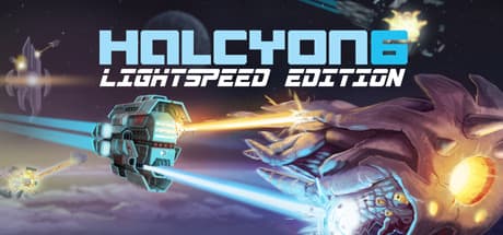 Steam header art for Halcyon 6: Lightspeed Edition
