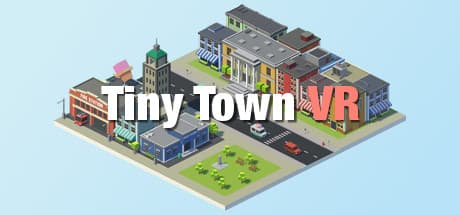Steam header art for Tiny Town VR