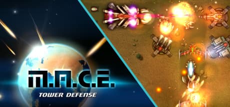 Steam header art for M.A.C.E. Tower Defense