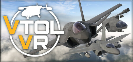 Steam header art for VTOL VR