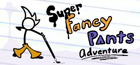 Steam header art for Super Fancy Pants Adventure
