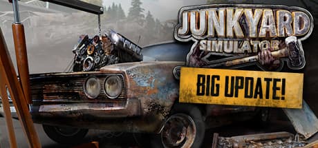 Steam header art for Junkyard Simulator