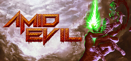Steam header art for AMID EVIL