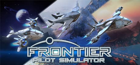 Steam header art for Frontier Pilot Simulator
