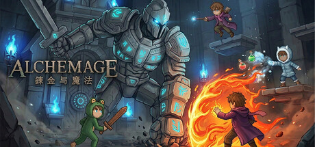 Steam header art for 炼金与魔法（Alchemage）