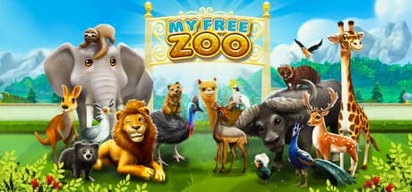 Steam header art for My Free Zoo