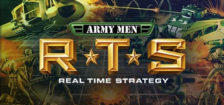 Steam header art for Army Men RTS