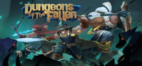 Steam header art for Dungeons of the Fallen