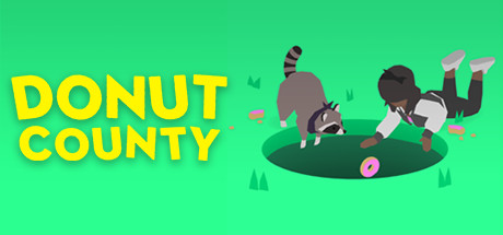Steam header art for Donut County