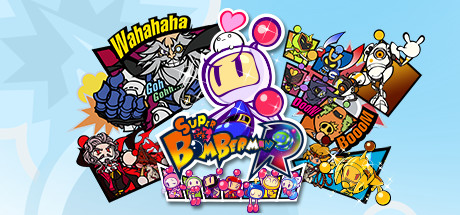 Steam header art for Super Bomberman R