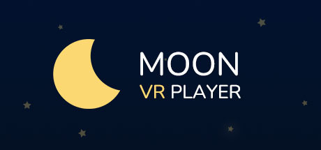 Steam header art for Moon VR Video Player