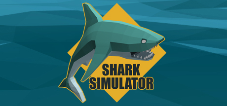 Steam header art for Shark Simulator