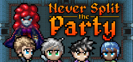 Steam header art for Never Split the Party