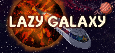Steam header art for Lazy Galaxy