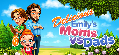 Steam header art for Delicious - Moms vs Dads